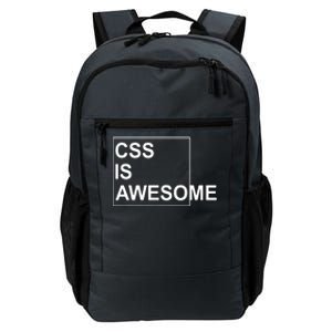 CSS Is Awesome Programmers Software Developer Daily Commute Backpack