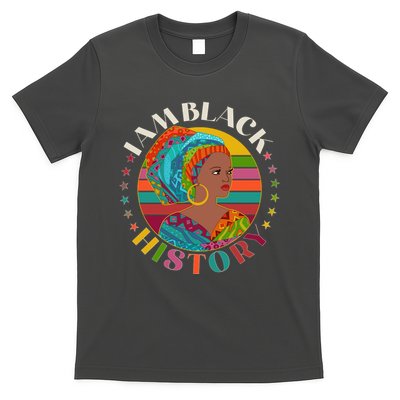 Colorful I Am Black History T-Shirt