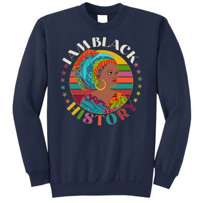 Colorful I Am Black History Sweatshirt