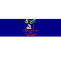 Christmas In Arizona Deck The Palm Trees Family Vacation Gift Bumper Sticker