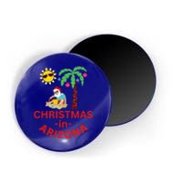 Christmas In Arizona Deck The Palm Trees Family Vacation Gift Magnet