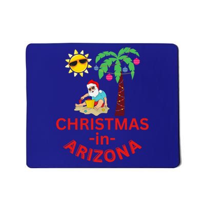 Christmas In Arizona Deck The Palm Trees Family Vacation Gift Mousepad