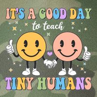 Cute It's A Good Day To Teach Tiny Humans Back To School Legacy Tie Dye Trucker Hat