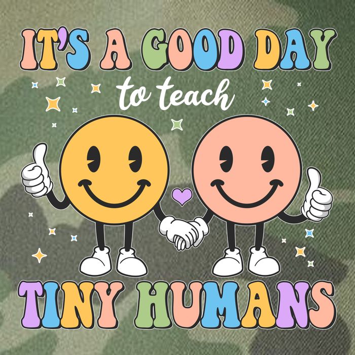 Cute It's A Good Day To Teach Tiny Humans Back To School Legacy Tie Dye Trucker Hat