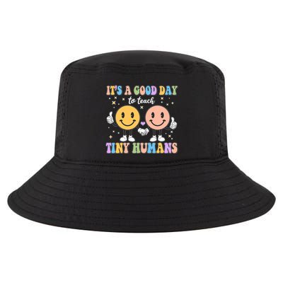 Cute It's A Good Day To Teach Tiny Humans Back To School Cool Comfort Performance Bucket Hat