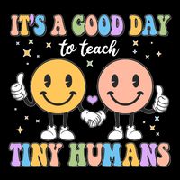 Cute It's A Good Day To Teach Tiny Humans Back To School Flatbill Hat