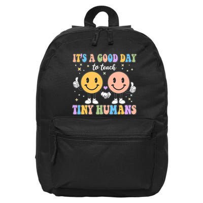 Cute It's A Good Day To Teach Tiny Humans Back To School 16 in Basic Backpack
