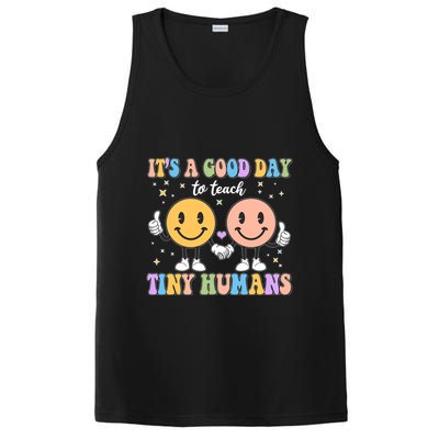 Cute It's A Good Day To Teach Tiny Humans Back To School PosiCharge Competitor Tank