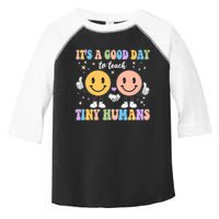 Cute It's A Good Day To Teach Tiny Humans Back To School Toddler Fine Jersey T-Shirt