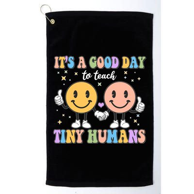 Cute It's A Good Day To Teach Tiny Humans Back To School Golf Towel