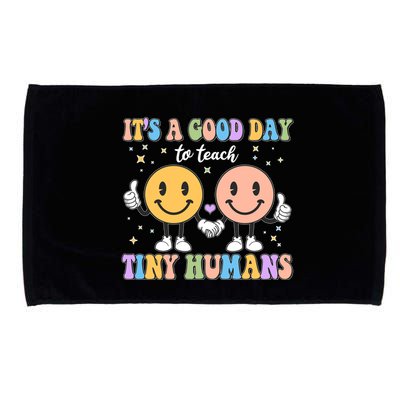 Cute It's A Good Day To Teach Tiny Humans Back To School Microfiber Hand Towel