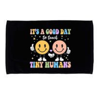 Cute It's A Good Day To Teach Tiny Humans Back To School Microfiber Hand Towel