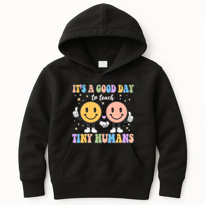 Cute It's A Good Day To Teach Tiny Humans Back To School Kids Hoodie