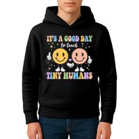 Cute It's A Good Day To Teach Tiny Humans Back To School Kids Hoodie