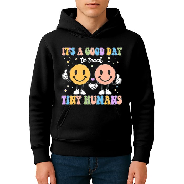 Cute It's A Good Day To Teach Tiny Humans Back To School Kids Hoodie
