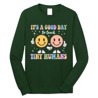 Cute It's A Good Day To Teach Tiny Humans Back To School Long Sleeve Shirt