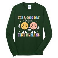 Cute It's A Good Day To Teach Tiny Humans Back To School Tall Long Sleeve T-Shirt