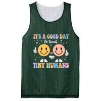 Cute It's A Good Day To Teach Tiny Humans Back To School Mesh Reversible Basketball Jersey Tank