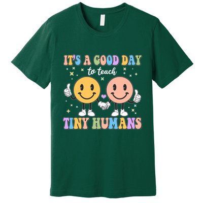 Cute It's A Good Day To Teach Tiny Humans Back To School Premium T-Shirt