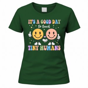 Cute It's A Good Day To Teach Tiny Humans Back To School Women's T-Shirt