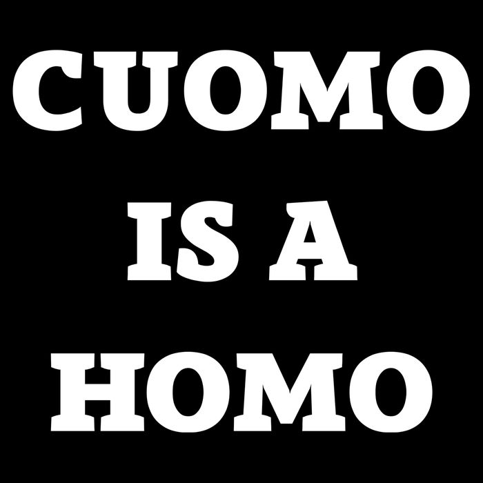 Cuomo Is A Homo Cooling Performance Long Sleeve Crew