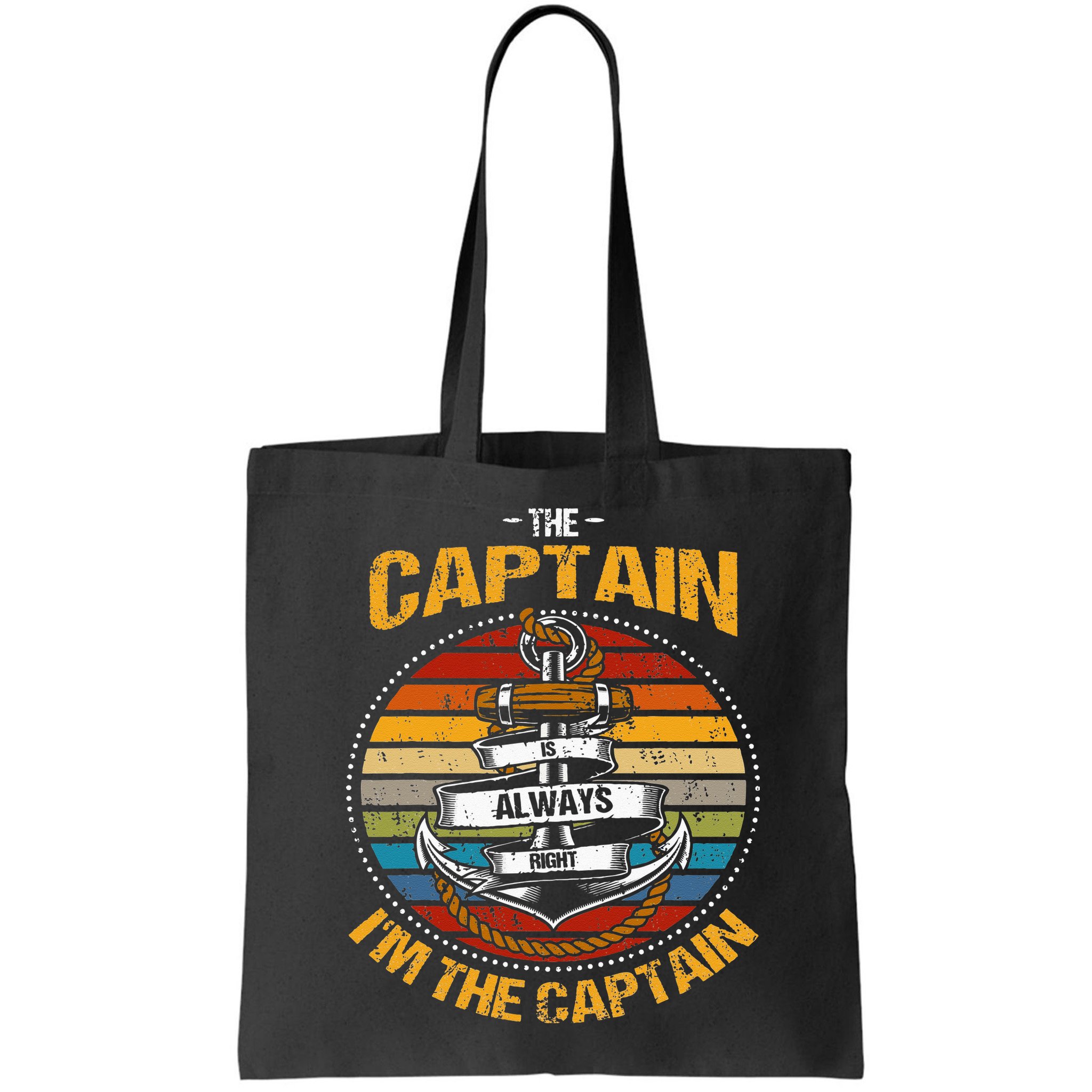 Captain Is Always Right Boat Captain Bag