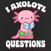Cute I Axolotl Questions Women Funny P.ink Axolotl Hat