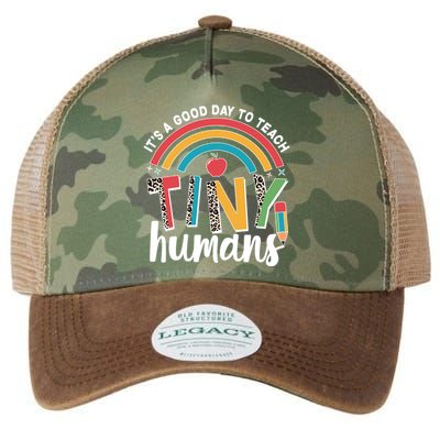 Cute It's A Good Day To Teach Tiny Humans Legacy Tie Dye Trucker Hat