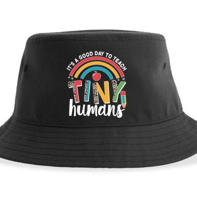 Cute It's A Good Day To Teach Tiny Humans Sustainable Bucket Hat