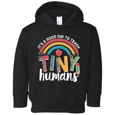 Cute It's A Good Day To Teach Tiny Humans Toddler Hoodie