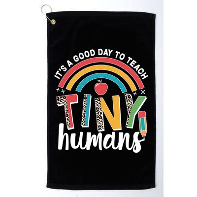 Cute It's A Good Day To Teach Tiny Humans Golf Towel