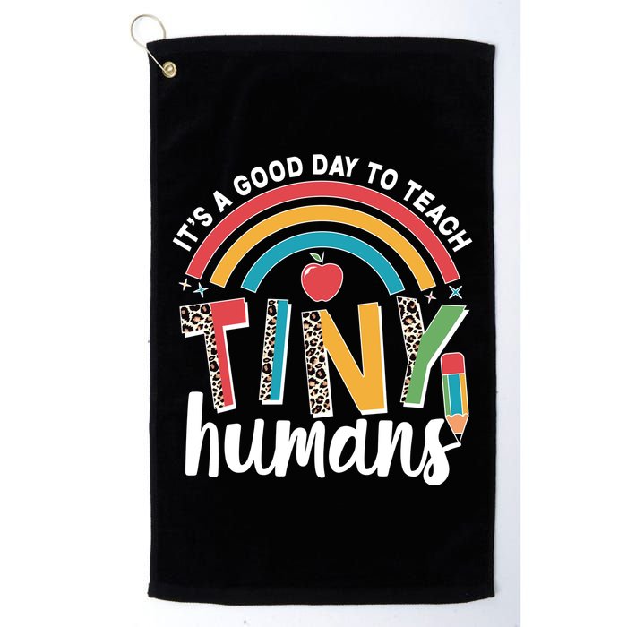 Cute It's A Good Day To Teach Tiny Humans Golf Towel