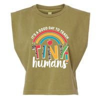 Cute It's A Good Day To Teach Tiny Humans Garment-Dyed Women's Muscle Tee