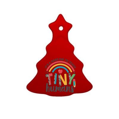 Cute It's A Good Day To Teach Tiny Humans Ceramic Tree Ornament