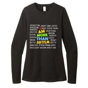 Cute I Am More Than Autism Gift Gift Womens CVC Long Sleeve Shirt