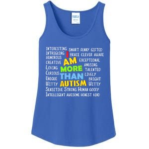 Cute I Am More Than Autism Gift Gift Ladies Essential Tank