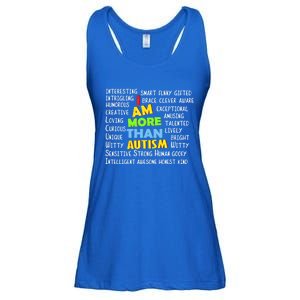 Cute I Am More Than Autism Gift Gift Ladies Essential Flowy Tank