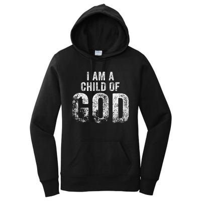 Christian I Am A Child Of God Withstand Women's Pullover Hoodie