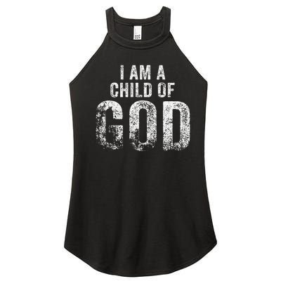 Christian I Am A Child Of God Withstand Women’s Perfect Tri Rocker Tank