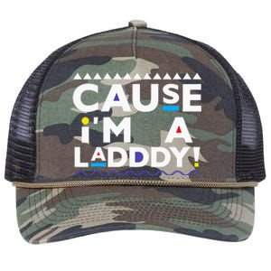 Cause IM A Lady 90s Retro Rope Trucker Hat Cap