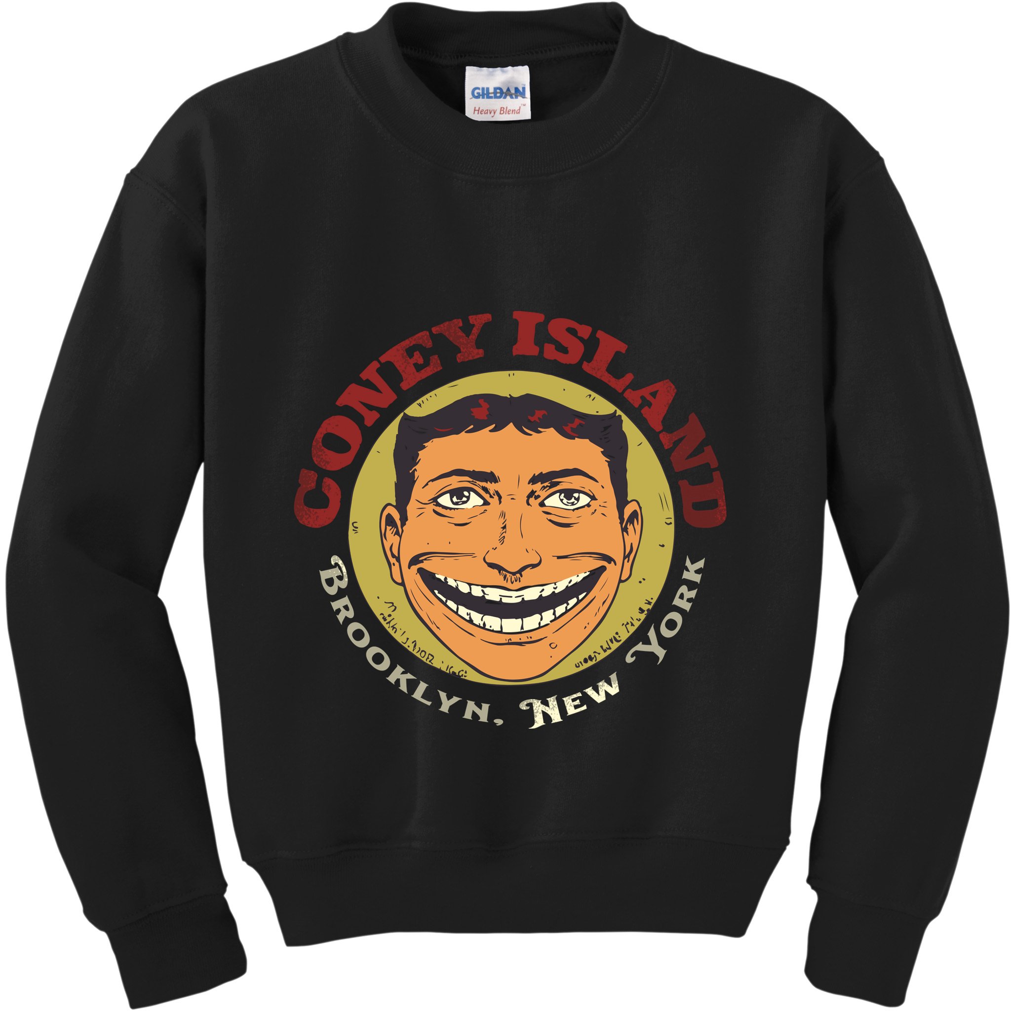 Coney Island Brooklyn Ny Kids Sweatshirt