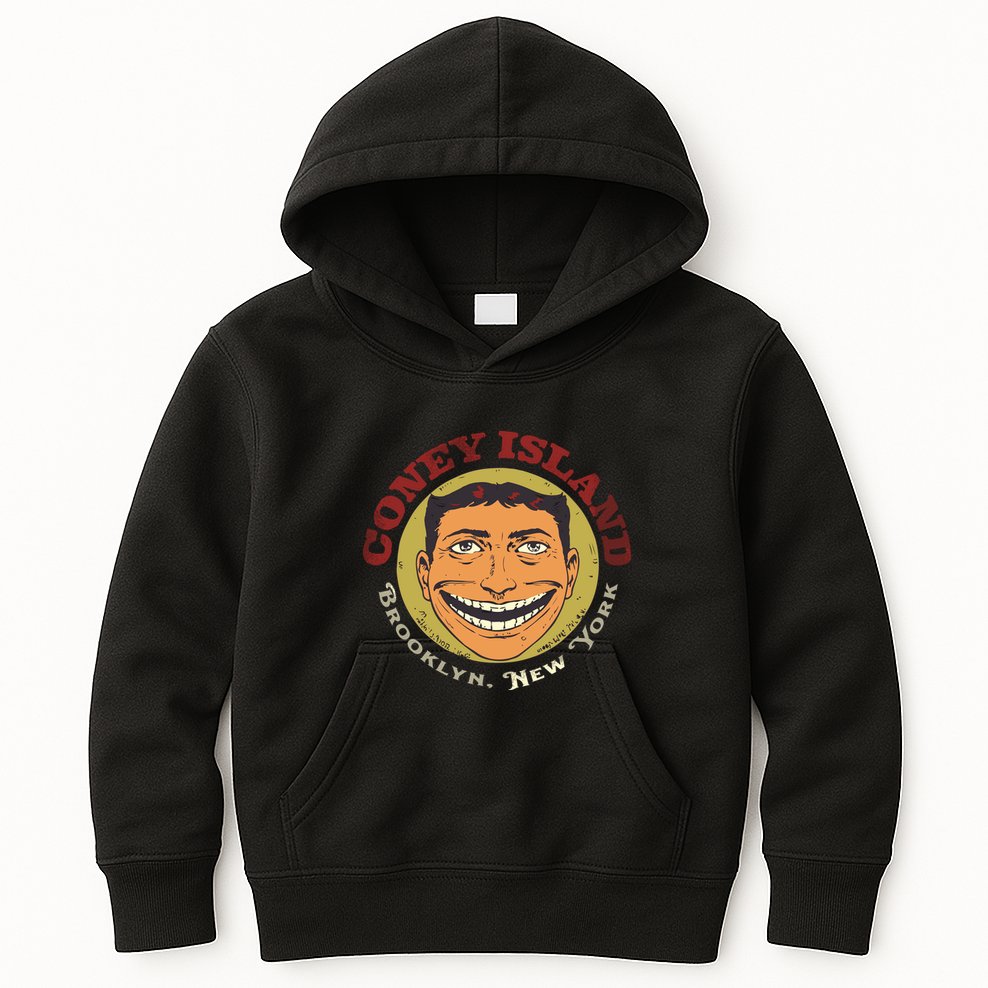 Coney Island Brooklyn Ny Kids Hoodie