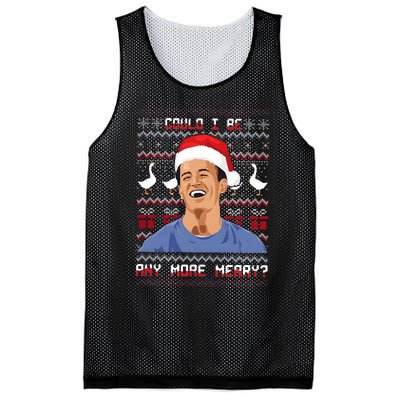 Could I Be Any More Merry Chandler Bing Christmas Rip Rest In Peace Mesh Reversible Basketball Jersey Tank