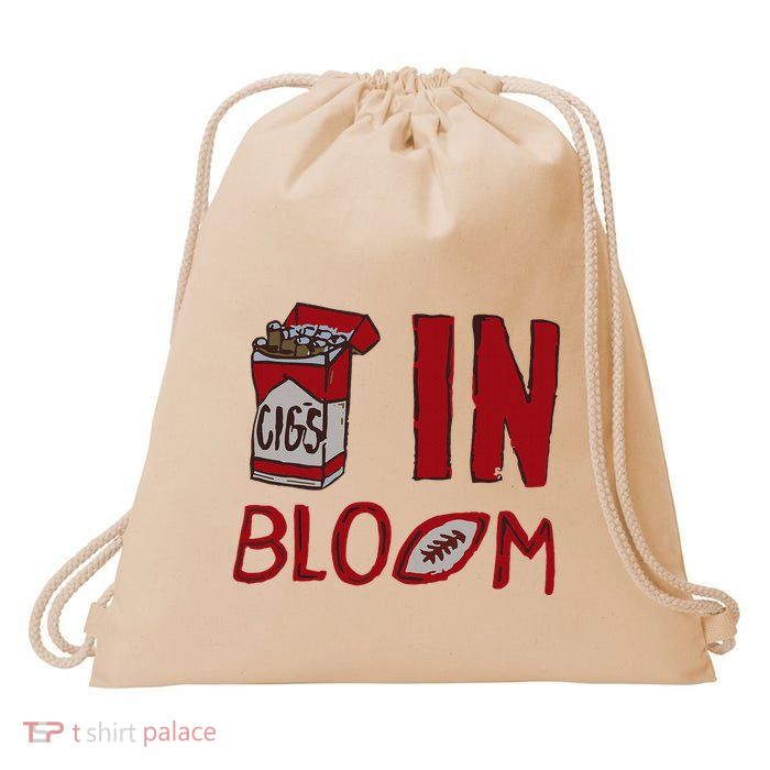 Cigs In Bloom Drawstring Bag