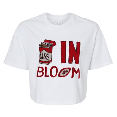 Cigs In Bloom Bella+Canvas Jersey Crop Tee