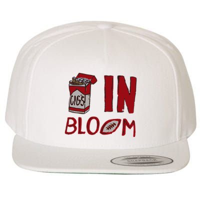 Cigs In Bloom Wool Snapback Cap