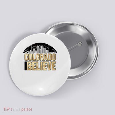 Colorado I Believe In Football Button