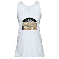 Colorado I Believe In Football Ladies Essential Flowy Tank