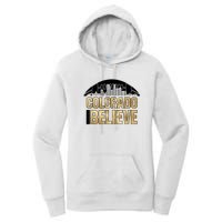 Colorado I Believe In Football Women's Pullover Hoodie