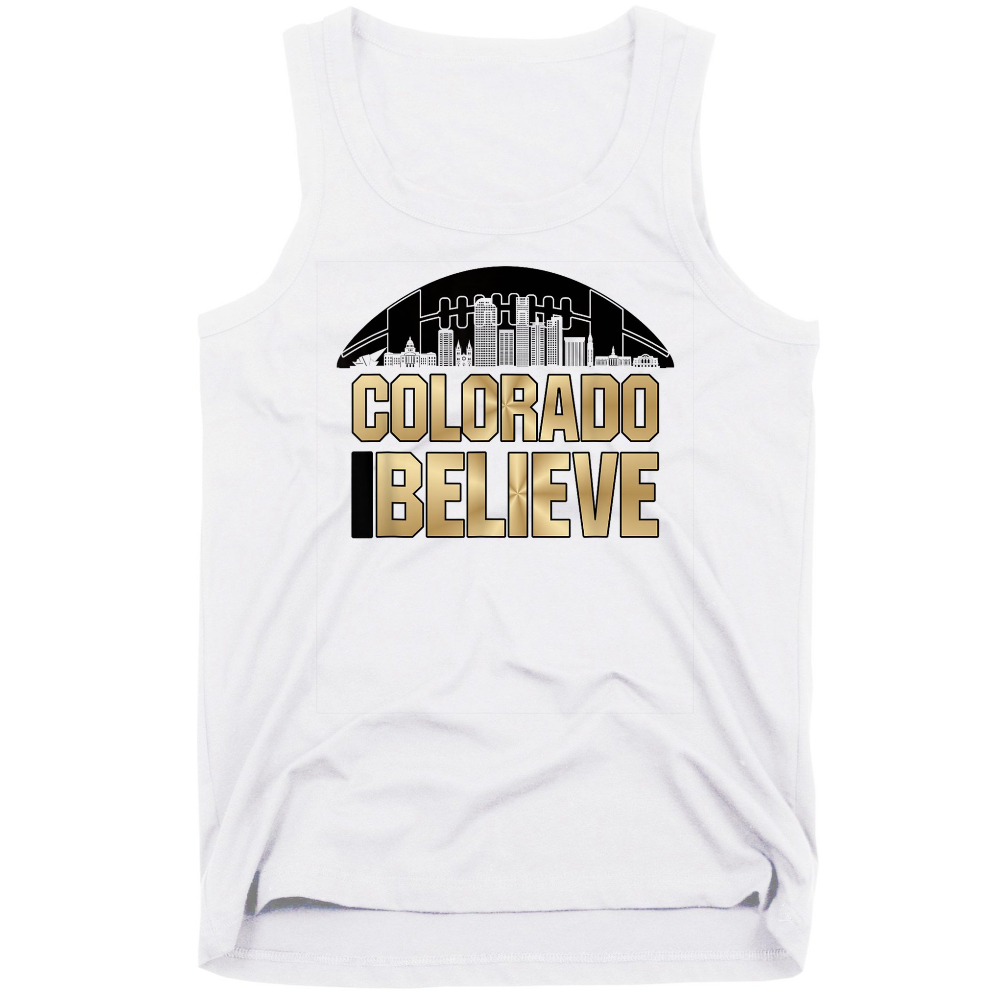 Colorado I Believe In Football Tank Top
